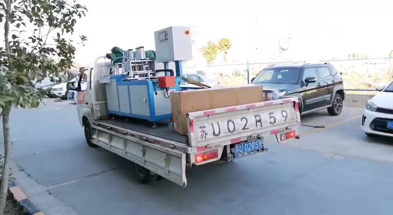【太倉】小型鋁材切割機(jī)SDY-Q350今日發(fā)貨，技術(shù)、售后隨機(jī)去客戶現(xiàn)場